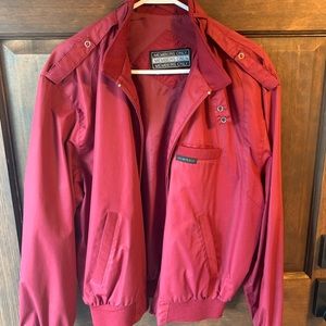Vintage Members Only jacket. Burgundy size 40 (Medium)